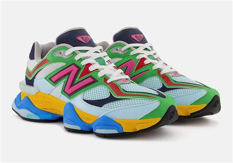 new balance multi colored shoes